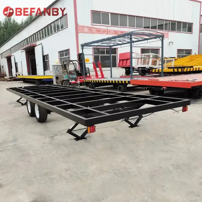 ISO Certification folding utility trailer for cargo transport