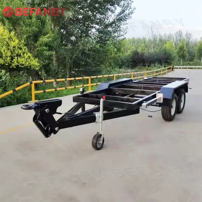 ISO Certification folding utility trailer for cargo transport