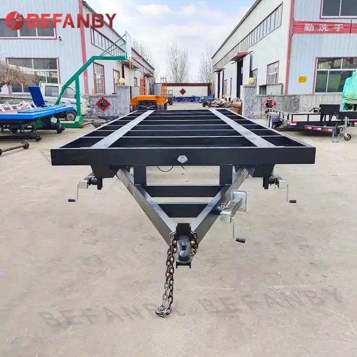 ISO Certification folding utility trailer for cargo transport