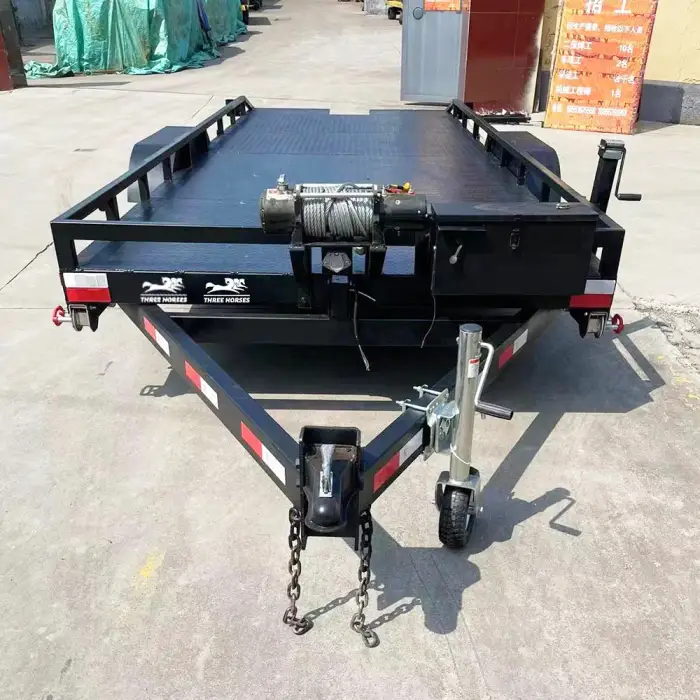 Best Hydraulic Car Carrier Trailer Utility Trailer Car Hauler Trailer for Sale