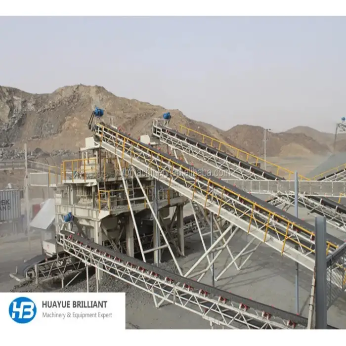 Aggregate Processing Plant Mining Machinery Quarry Crushing Line Stone Ore Rock Granite Limestone Crusher Plant