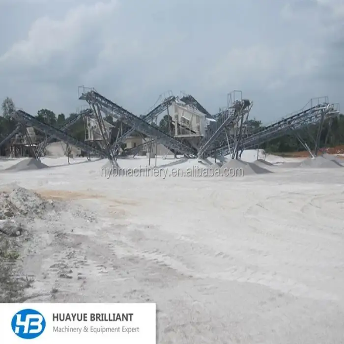 Aggregate Processing Plant Mining Machinery Quarry Crushing Line Stone Ore Rock Granite Limestone Crusher Plant