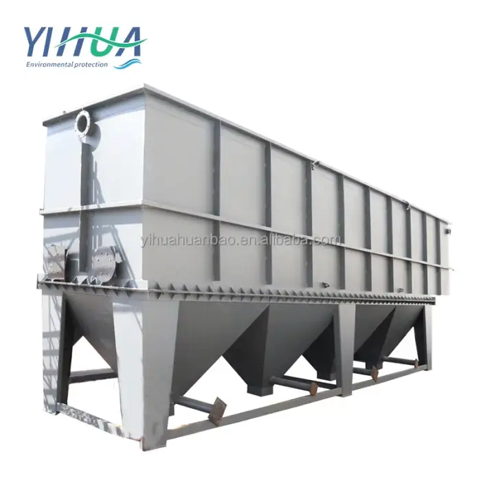 Waste Water Clarifier Solid-Liquid Separator Inclined Plate Lamella Conical Clarifier Settling Tank