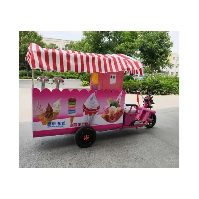 Popular ice cream cart food trucks coffee shop