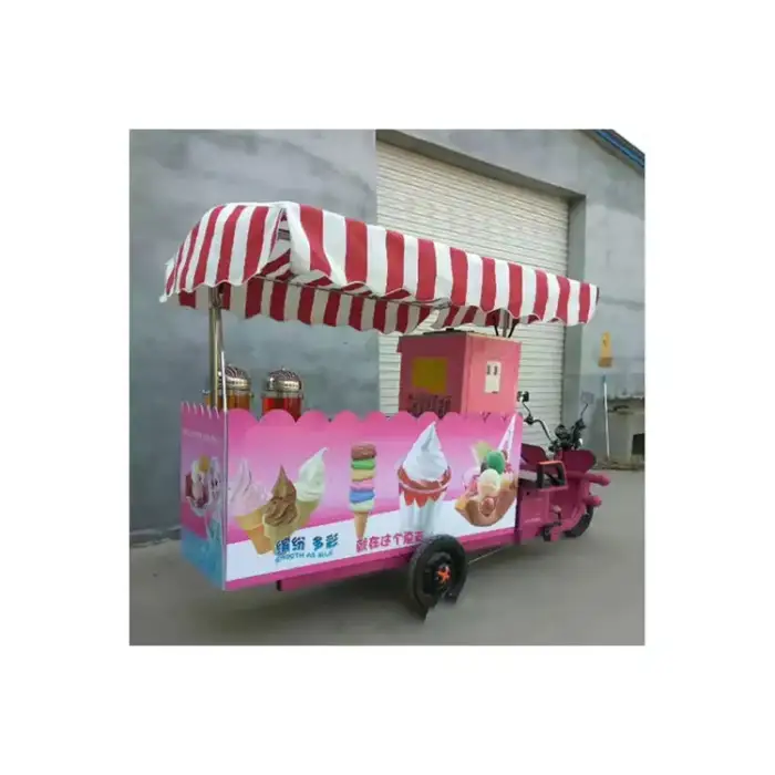 Popular ice cream cart food trucks coffee shop