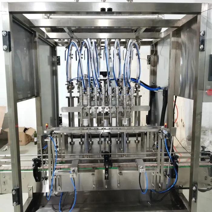 Automatic Piston Filler Mayonnaise Wine Oil Honey Jam Chilli Sauce Ketchup Bottle Filling Machine