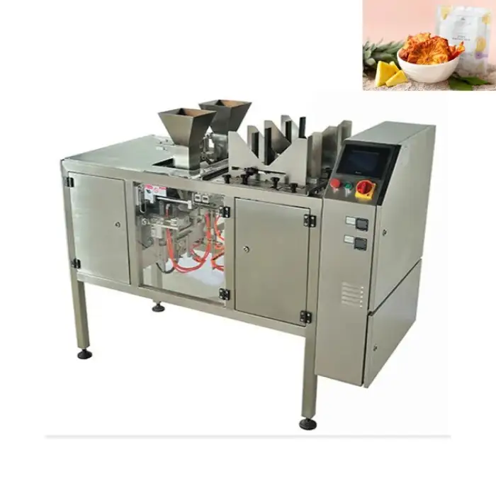 New Arrival Dual Doypack Easy Operation Pet Food,Animal Food, Granule Premade Pouch Packing Machine