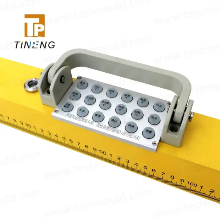 Railway measuring equipment for catenary and contact wire