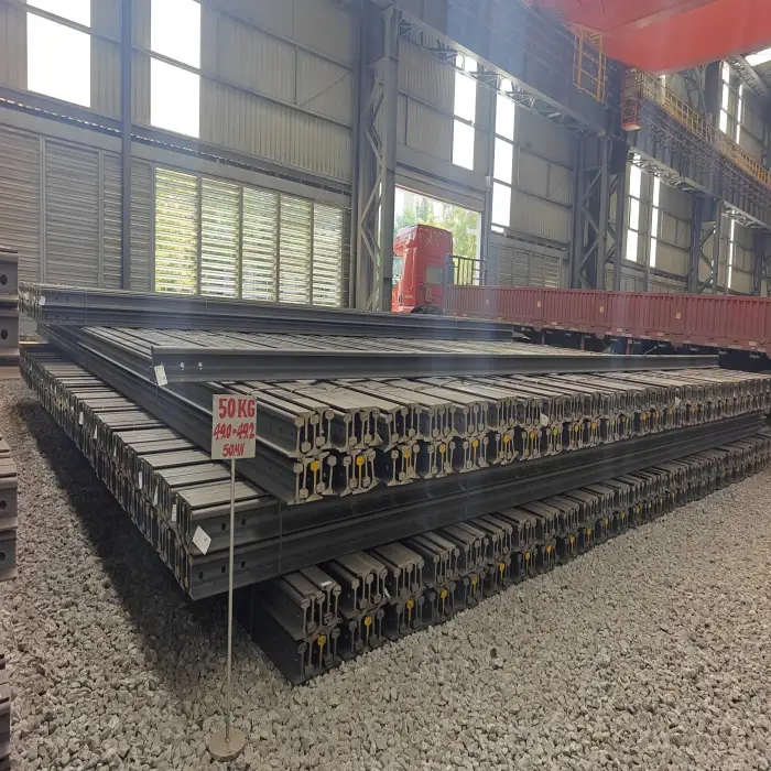 Railroad Steel Crane Railway Rail Guide Heavy Light Rail