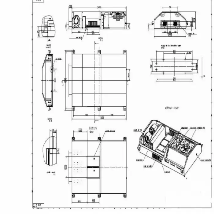 High Quality 21 kw Railway Air Condition System