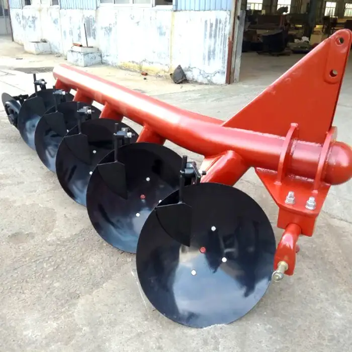 Brand New 1LYX-530 Heavy-Duty round Beam Disc Plough Cultivator for African Market