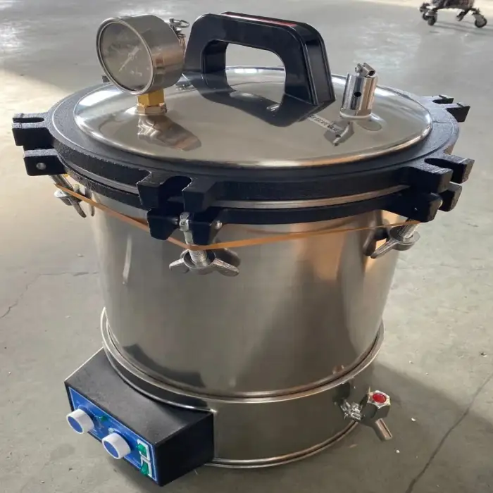 Portable Autoclave 18l Pressure Sterilizing Machine with Timer