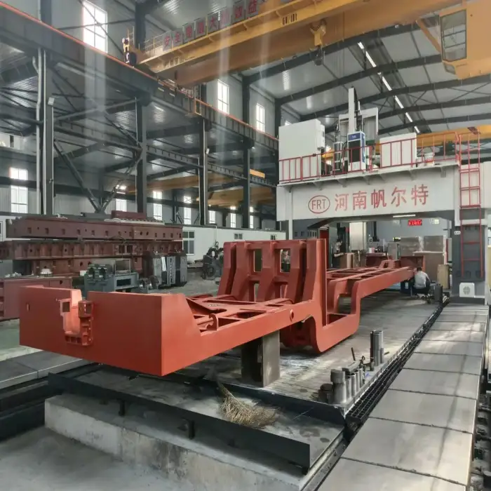 Fabrication Precision railway trolley machine frame alloy steel heavy equipment Welding Parts