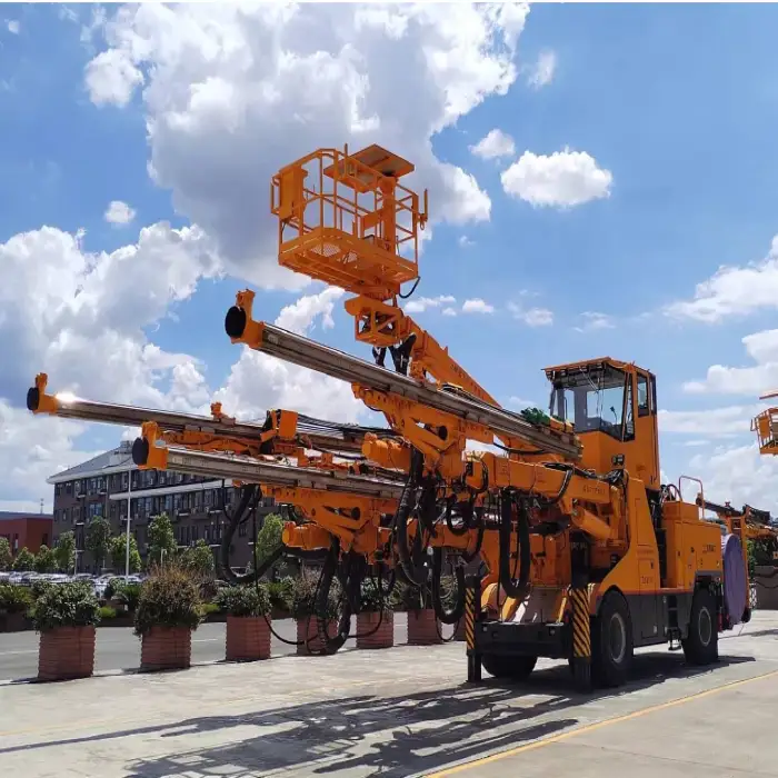 Tunnel Drilling and Blasting Excavation Equipment ZYS113 Tunnel Drilling Jumbo for railway, highway and water conservancy