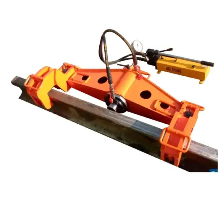 Railroad Screw Jack Rail Bender YZG-550 Hydraulic Rail Bending Machine Horizontal Guide Rail Bender Tool (Jim Crow)