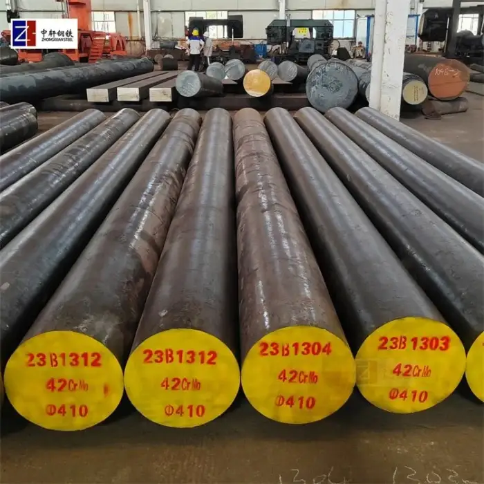 42Crmo4 Channel Railway 8Mm Tmt Gb Q345 Turkey Forged White Ss400 Solid Skd61 Round Mould Metal Large 12L14 40 Mm Steel Bar