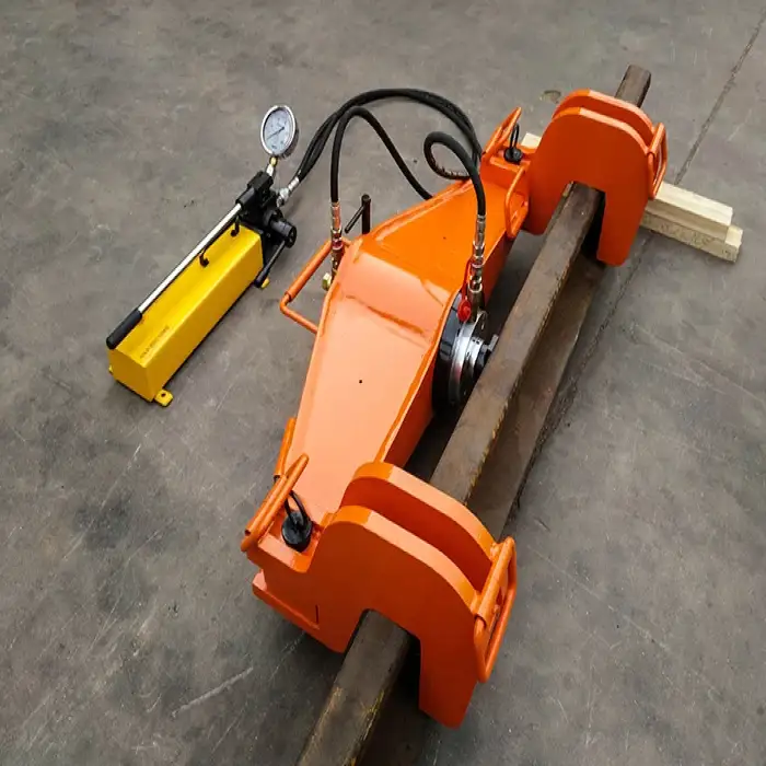 Railroad Screw Jack Rail Bender YZG-550 Hydraulic Rail Bending Machine Horizontal Guide Rail Bender Tool (Jim Crow)