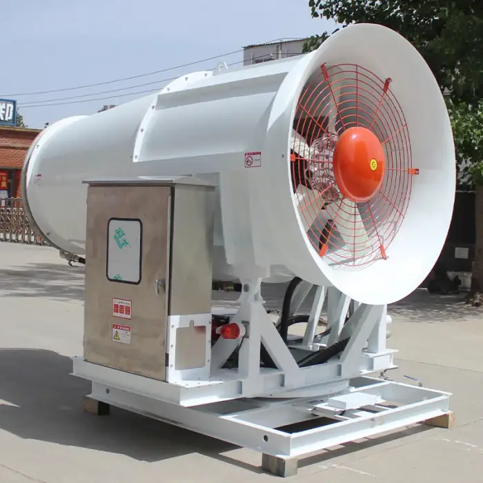 Fog Cannon Machine For Spraying Fog Particles at Airports 120m Long-range Spraying Equipment for Bird Repellent Use