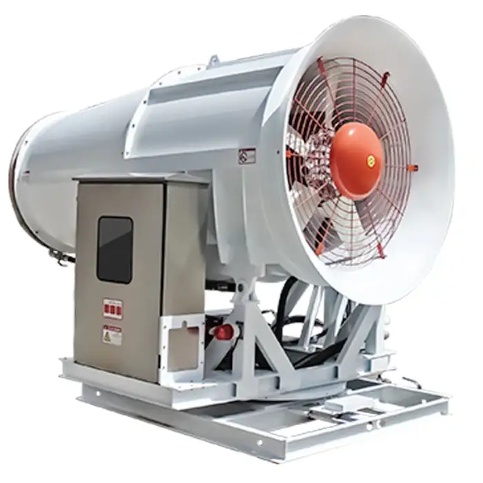 Fog Cannon Machine For Spraying Fog Particles at Airports 120m Long-range Spraying Equipment for Bird Repellent Use