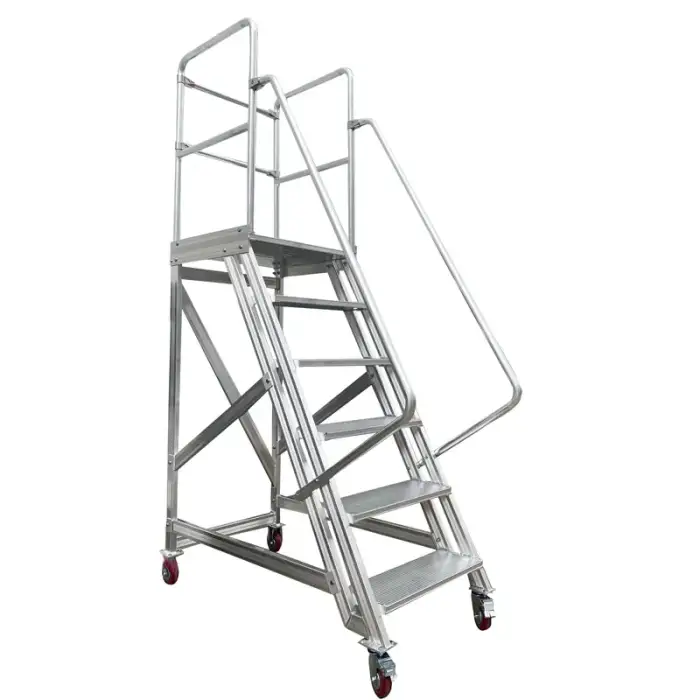 Aluminum Alloy Aircraft Maintenance Platform Working Ladder for Airport Use Industrial Equipment