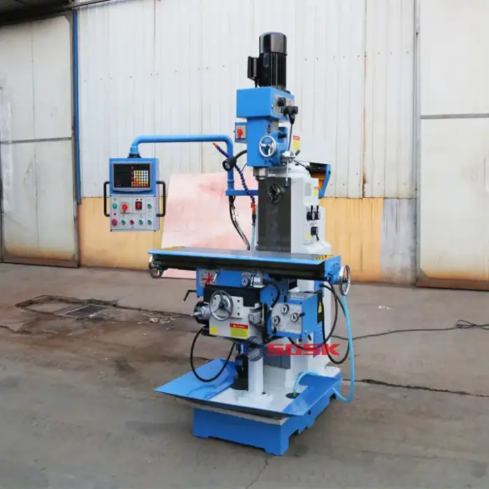 manual mill drill ZX6350D drilling milling machine vertical automatic