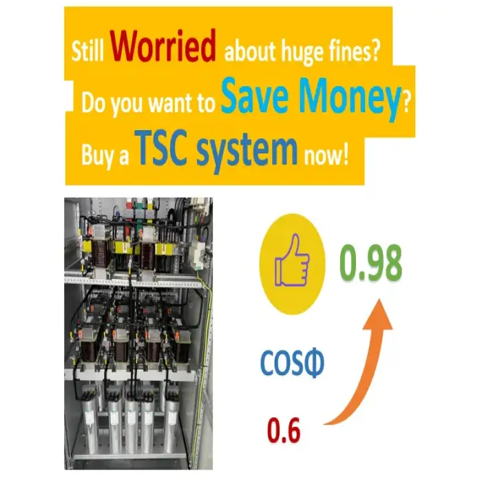 Low Voltage PFC Power Factor Correction Capacitor Panel Power Distribution Devices
