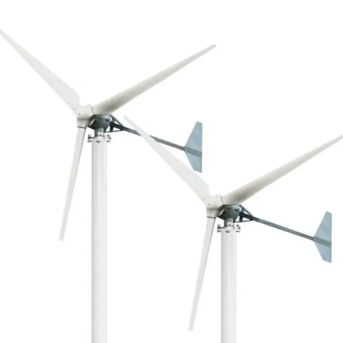 Power 10KW Alternative Energy Wind Turbine 220V Generator With Inverter Can Be Matched