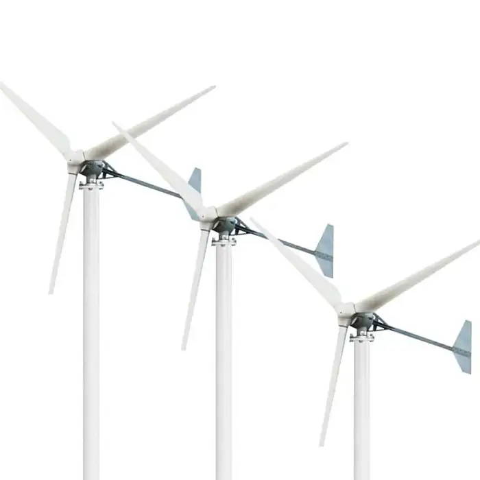 Power 10KW Alternative Energy Wind Turbine 220V Generator With Inverter Can Be Matched