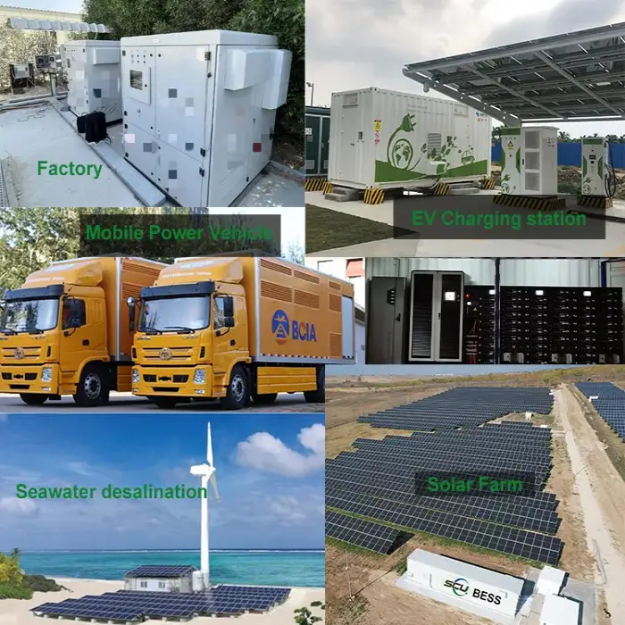 SCU 100kw 200kwh mobile BESS battery energy storage systems for remote areas without grid