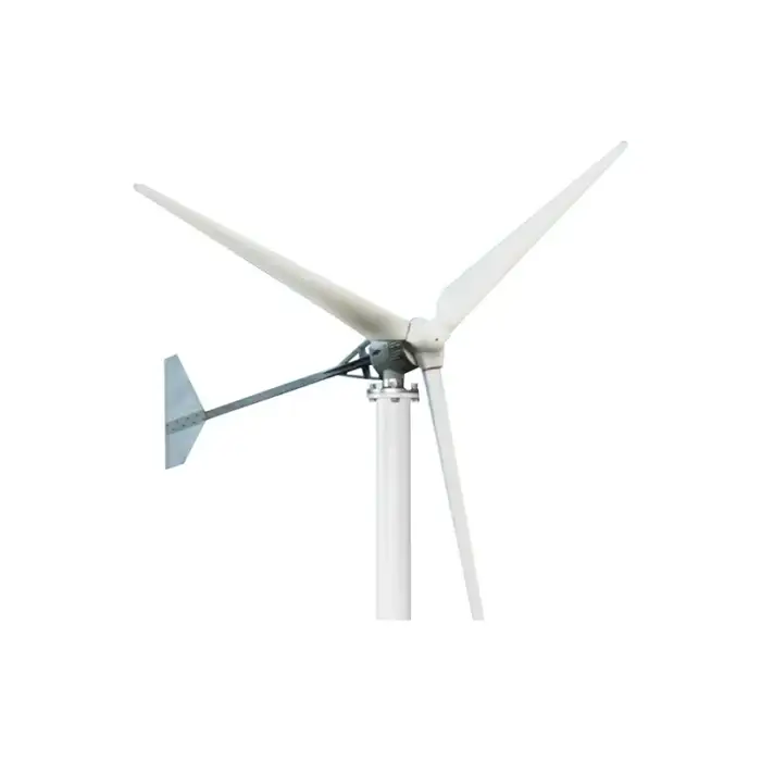 Power 10KW Alternative Energy Wind Turbine 220V Generator With Inverter Can Be Matched