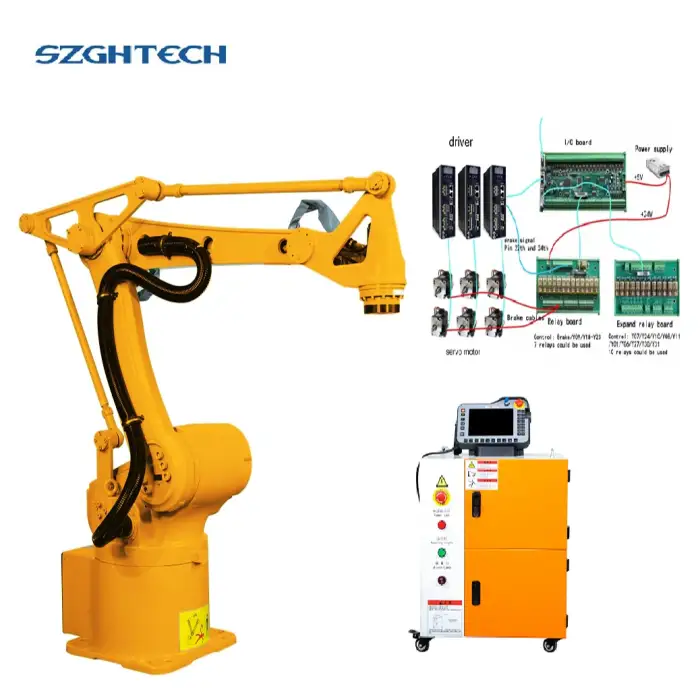 cnc robot arm welder kit industrial 6 axis welding robot arm