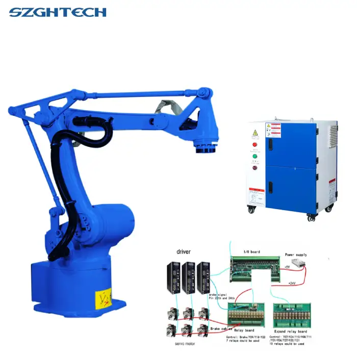 cnc robot arm welder kit industrial 6 axis welding robot arm