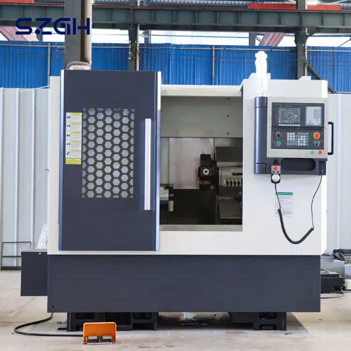 Customizable Options Heavy Duty Turning Center with Single Digital Spindle Easy to Operate Intuitive CNC Lathe Machine