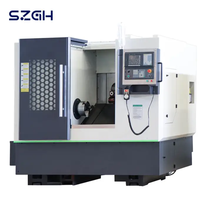 Customizable Options Heavy Duty Turning Center with Single Digital Spindle Easy to Operate Intuitive CNC Lathe Machine