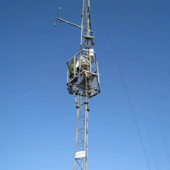 Transmission Telecommunication Guyed Wire Tower