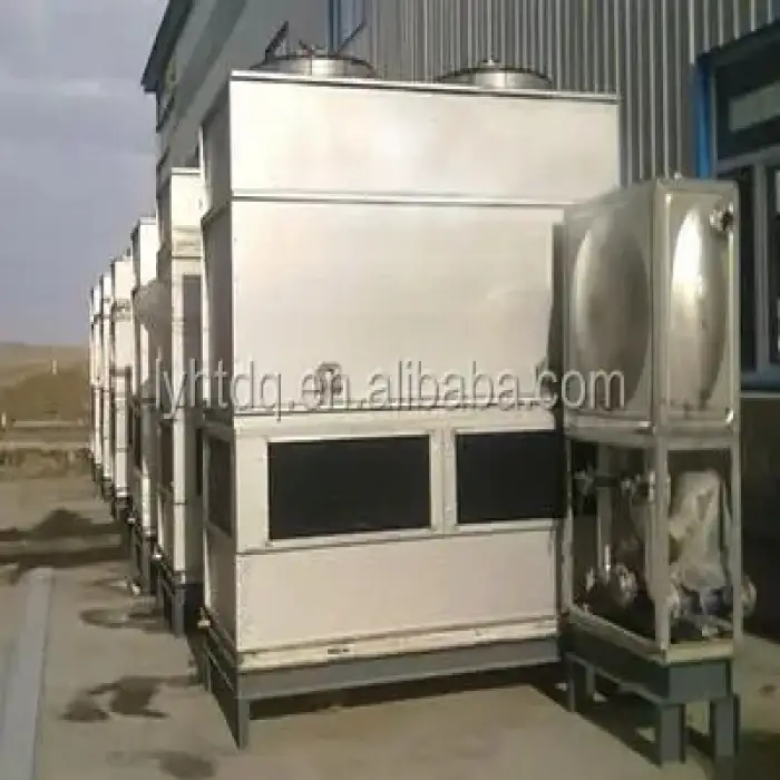 Closed-Circuit Cooling Tower Systems 10T 10m3 per hour  for industry electric induction furnace for Aluminum steel scraps recycle