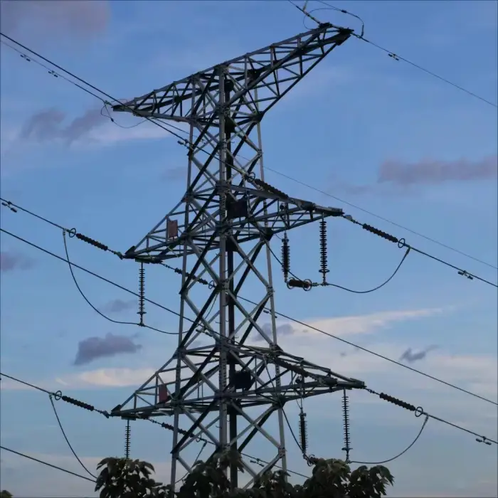 Electric Transmission Power Steel Tower Steel Tower  10KV To 500KV