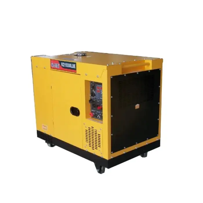 light tower mini 15 kva 3 phase single phase standby 10 kw silent diesel generator 220 v ship for 10 kw radiator telecom