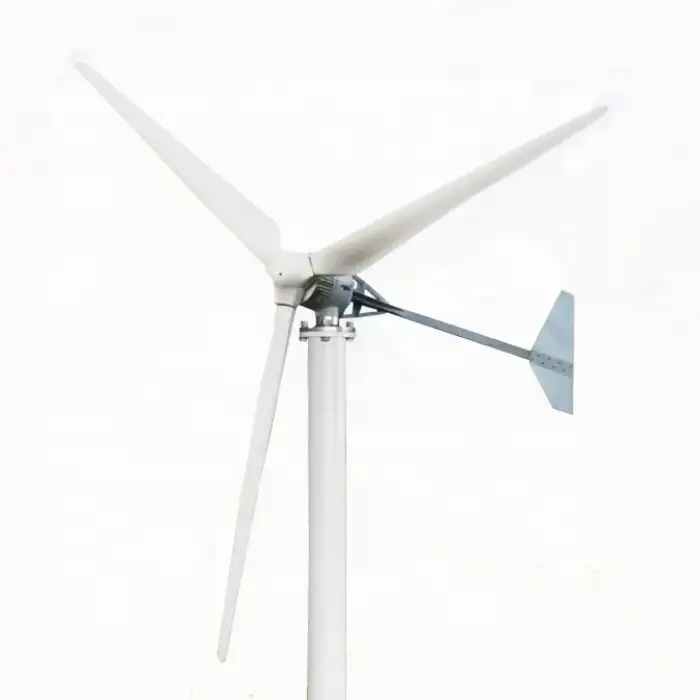 5Kw Windmill Generator 3 Blades Max Power 7000W 220V Wind Generator