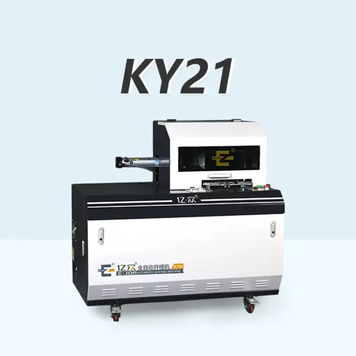 EJON KY21 height width 210mm acrylic advertising signs cnc letter slotting machine