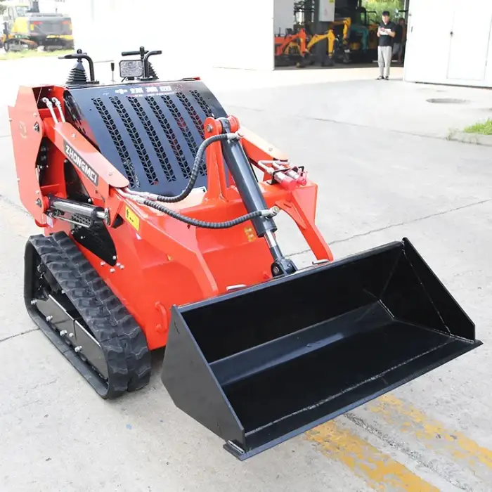 Multifunctional Mini Backhoe Loader Factory Direct Agricultural Wheel Backhoe Skid Steer Loader Wholesale Price