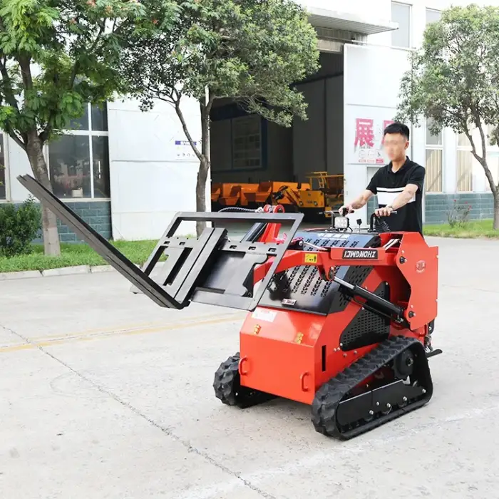 Multifunctional Mini Backhoe Loader Factory Direct Agricultural Wheel Backhoe Skid Steer Loader Wholesale Price