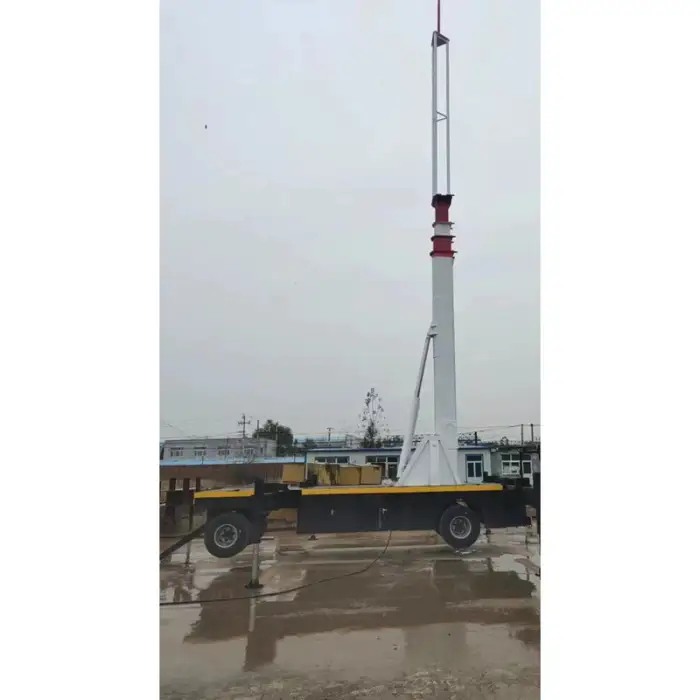 Mobile Telecommunication Tower And Telescopic Antenna Mast