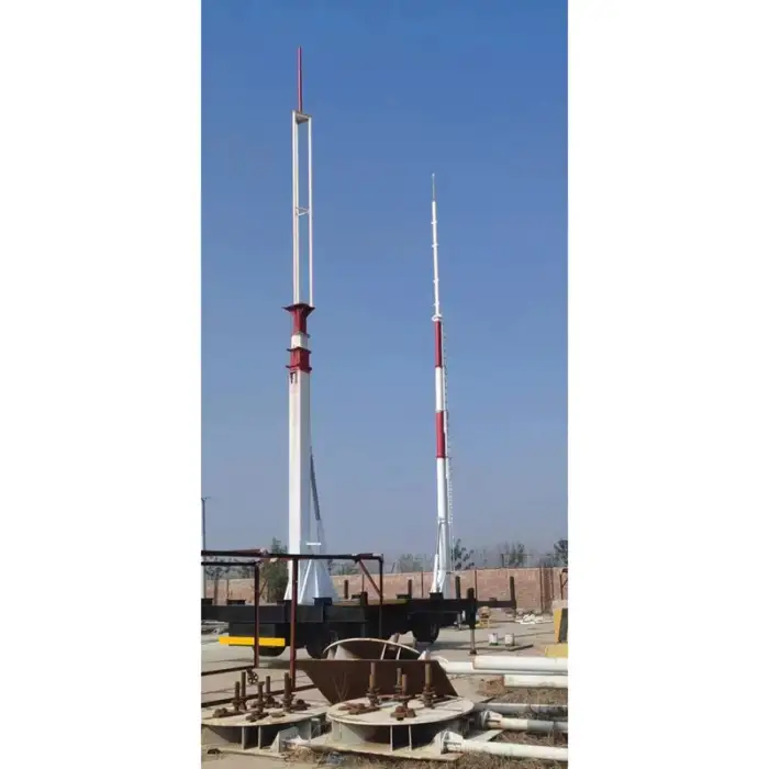 Mobile Telecommunication Tower And Telescopic Antenna Mast