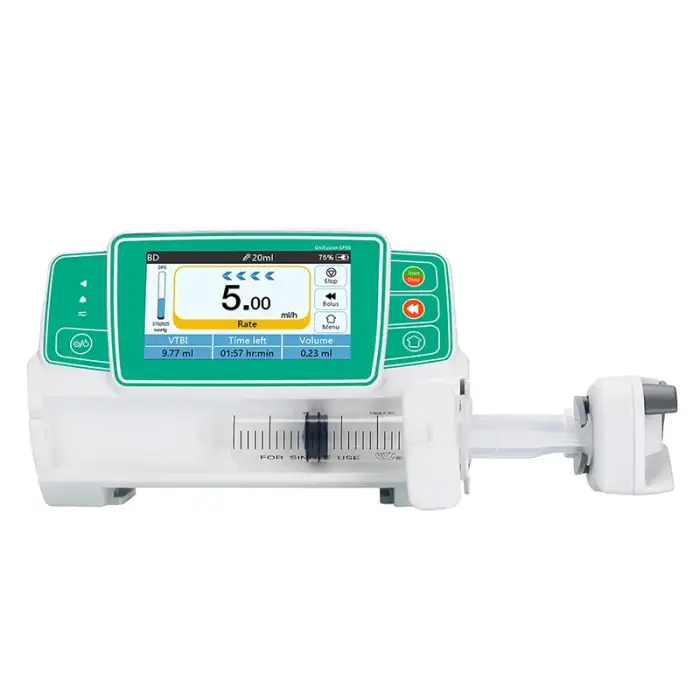 MN-SP001 Syringe Infusion Pump with New Technology Made For Medical Uses Equipment