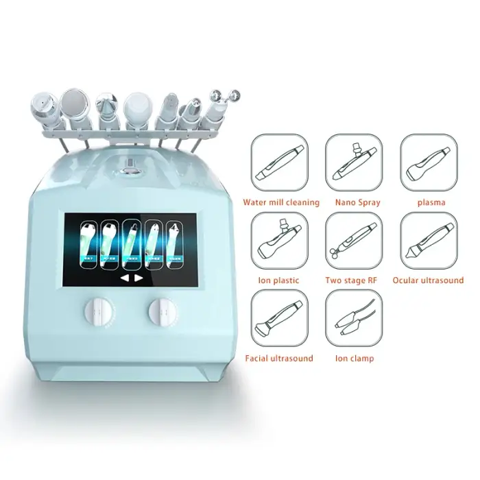 portable skin care diamond Microdermabrasion microcurrent  facial cleaning machine