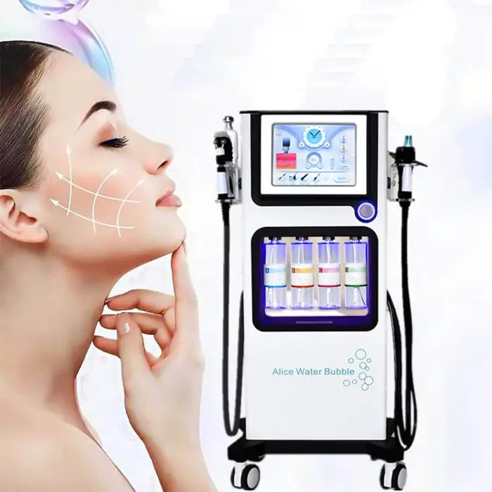 Professional skin rejuvenation beauty spa 7 in 1 hydro dermabrasion skin facial aqua peeling machine