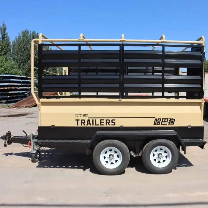 cattle animal transport trailer car trailer