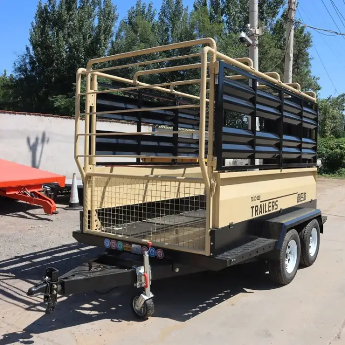 cattle animal transport trailer car trailer