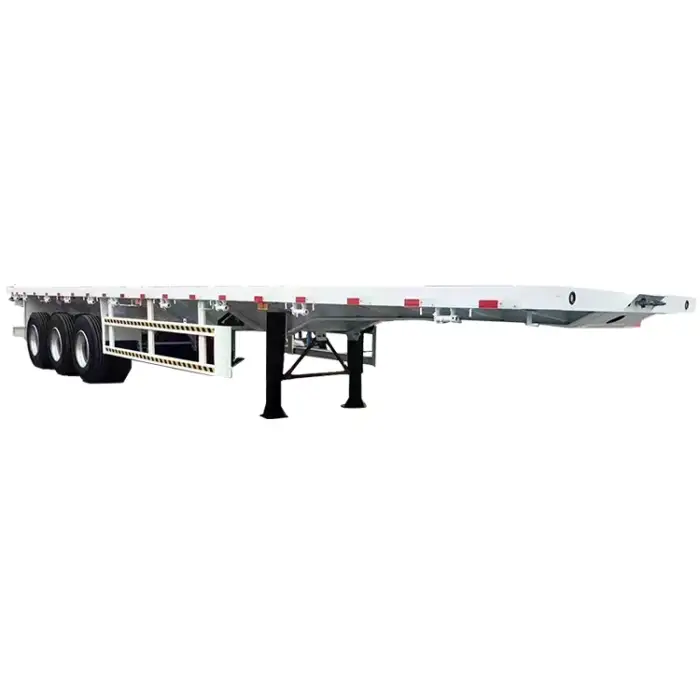 Low Price Professional High Quality Semi Dump Car Flatbed Trailer For Sale